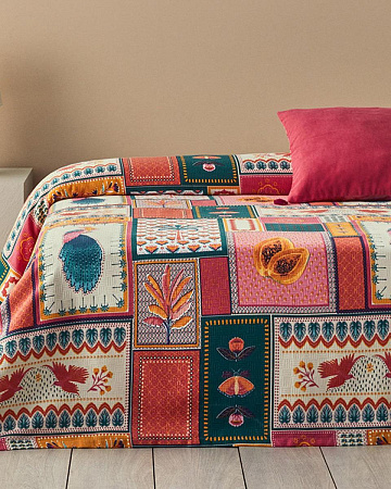 Tropic Patchwork Простынь пикейная 200х220 см