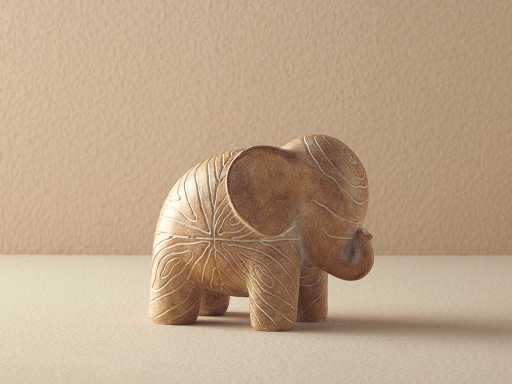 Natural Elephant Статуэтка 16.5х9.5х13.5 см