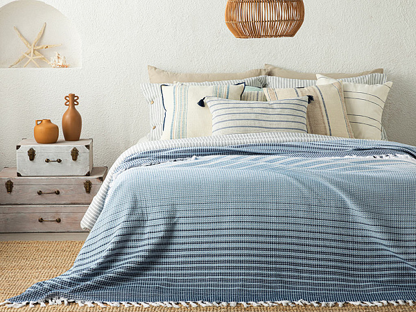 Blue Fade Bed cover 160х240 cm