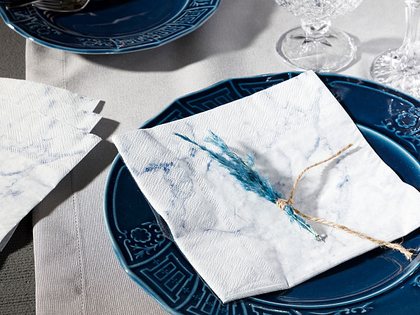 Marble Серветки паперові 33х33 см 20 шт
