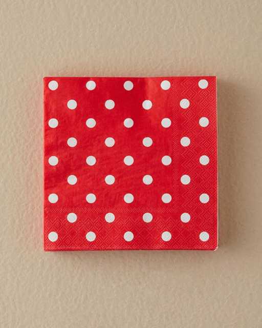 Christmas Dots Салфетки бумажные 33х33 см 20 шт