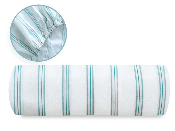 Summer Stripe Простынь на резинке 100х200х25 см
