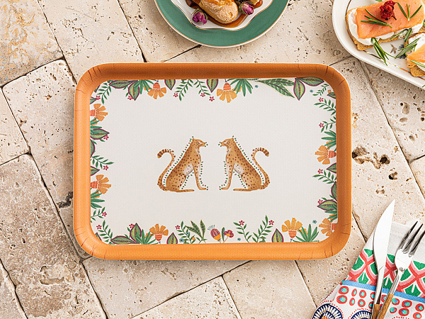 Exotic Tiger Таця 20х28.5 см