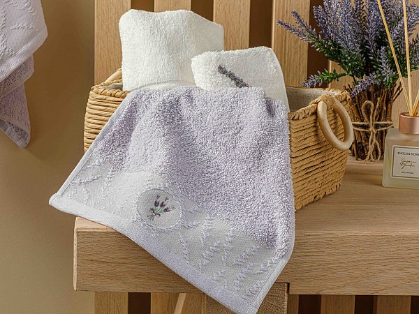 Lavandula Hand towel cotton 30х45 см