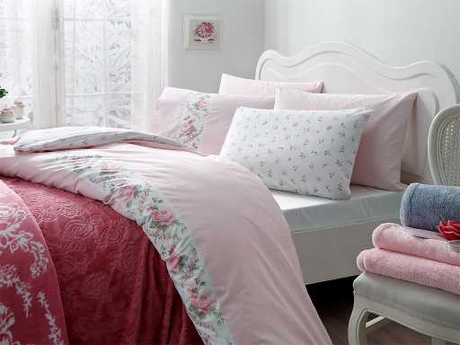 Rose Coquette Пододеяльник из хлопка 240x220 см
