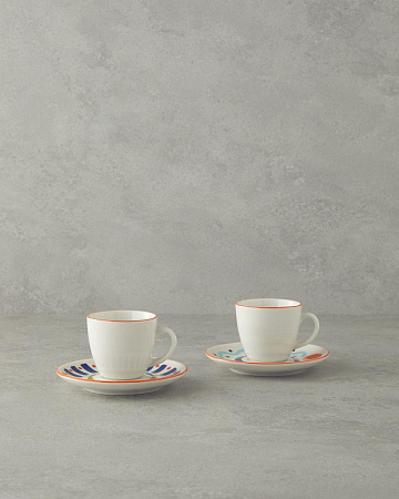 Mixed A set of cups 90 ml 2 pcs