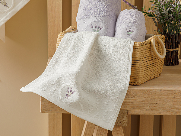 Lavandula Hand towel cotton 30х45 см