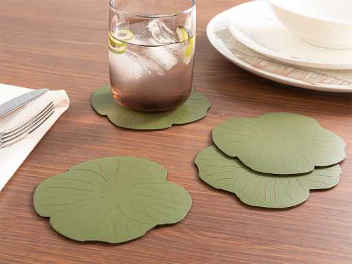 Flowery Set of napkins 11 cm 4 pcs