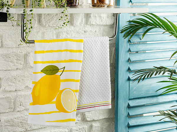 Lemon Kitchen towel 40х60 cm 2 pcs