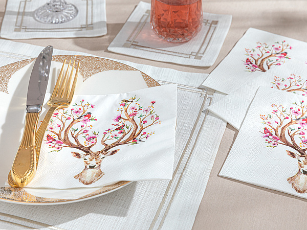 Royal Deer Paper napkins 33х33 cm 20 pcs