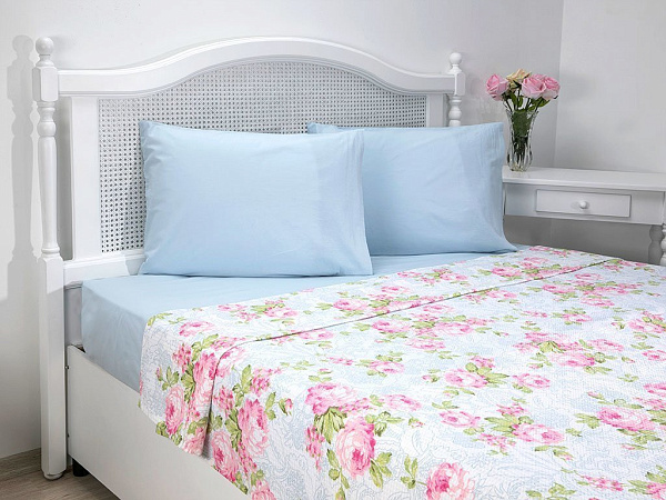 Rose Frill Pique bedding set 200х220 cm