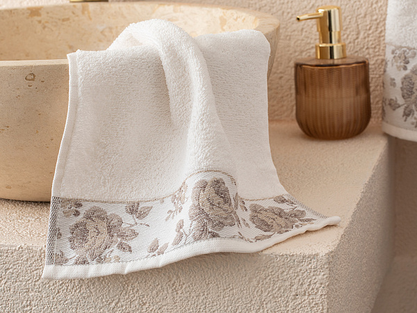 Rose Belle Hand towel cotton 30х40 см
