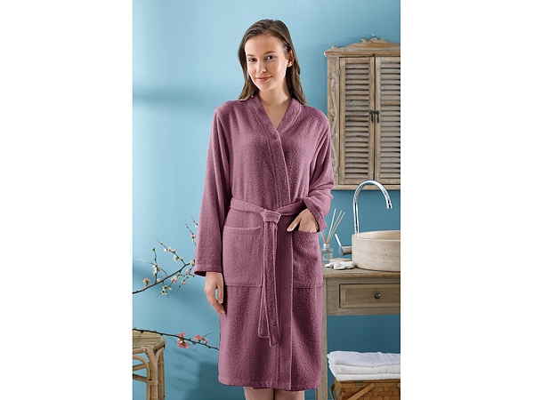 Plain Bathrobe S-M