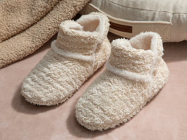 Soft Stripe Slippers 38