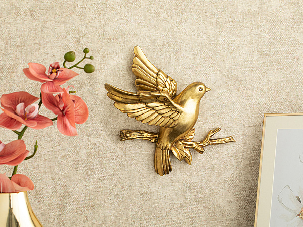 Shiny Bird Hanging Accessory 22х9х29.5 cm