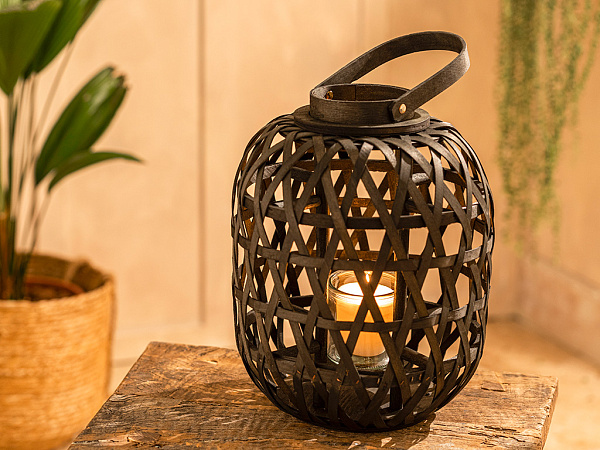 Carra Leaf Lantern 26х33 cm