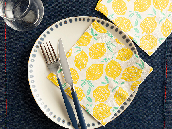 Lemon Craze Paper napkins 33х33 cm 20 pcs