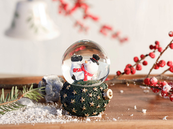 Winter Joy Snow globe 6х5х6.4 cm