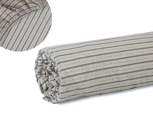 Urban Stripe Простынь на резинке 180х200х25 см