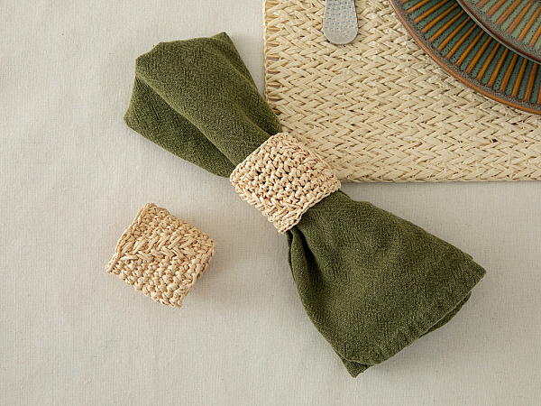 Wicker Weave Держатель салфетки 4 см 2 шт