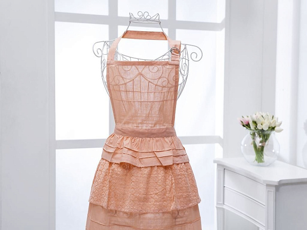 Lace Фартух з тасьмою 60х80 см