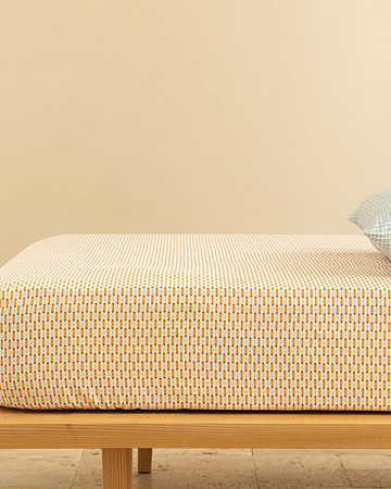 Diamond Stripe Простынь на резинке 100х200х25 см