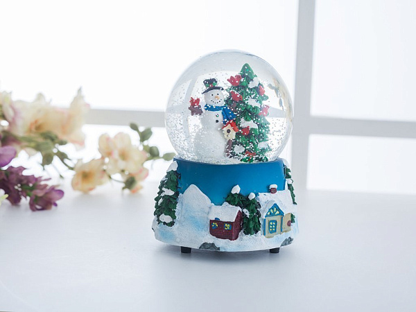 Snowman Музыкальная шкатулка 8 см