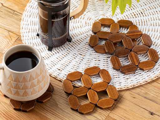 Ally Set of coasters for glasses 10х10 cm 4 pcs