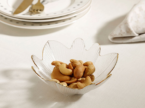 Flowery Aperitif plate 11.8x5 cm